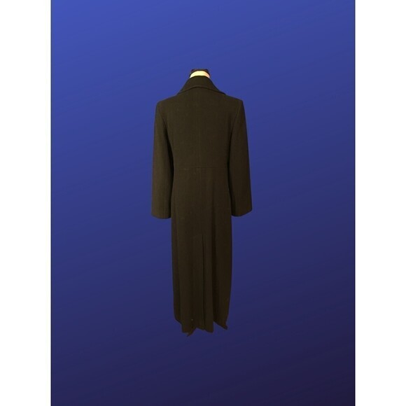 STEVE by SEARLE Wool/Cashmere XLongWinter Overcoat, BLACK, Size M, Pre-owned,EUC - Picture 2 of 9